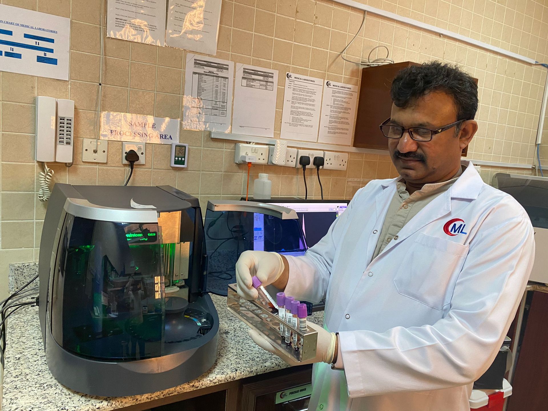 medical research lab in qatar